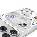 __vg|Beyaz|4|6925700949463-05|Apple iPhone 17 Pro Max Kılıf MagSafe Şarj Özellikli 3D Baskılı Tasarım Mutural The Dog Serisi Kapak