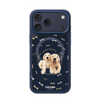 __vg|Lacivert|0|6925700949470-01|Apple iPhone 17 Pro Max Kılıf MagSafe Şarj Özellikli 3D Baskılı Tasarım Mutural The Dog Serisi Kapak