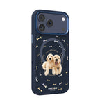 __vg|Lacivert|1|6925700949470-02|Apple iPhone 17 Pro Max Kılıf MagSafe Şarj Özellikli 3D Baskılı Tasarım Mutural The Dog Serisi Kapak