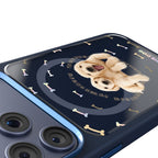 __vg|Lacivert|4|6925700949470-05|Apple iPhone 17 Pro Max Kılıf MagSafe Şarj Özellikli 3D Baskılı Tasarım Mutural The Dog Serisi Kapak