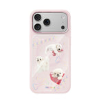 __vg|Pembe|0|6925700949487-01|Apple iPhone 17 Pro Max Kılıf MagSafe Şarj Özellikli 3D Baskılı Tasarım Mutural The Dog Serisi Kapak