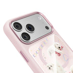 __vg|Pembe|2|6925700949487-03|Apple iPhone 17 Pro Max Kılıf MagSafe Şarj Özellikli 3D Baskılı Tasarım Mutural The Dog Serisi Kapak