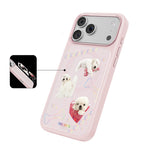 __vg|Pembe|7|6925700949487-08|Apple iPhone 17 Pro Max Kılıf MagSafe Şarj Özellikli 3D Baskılı Tasarım Mutural The Dog Serisi Kapak