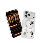 __vg|Beyaz|3|6925700949500-04|Apple iPhone 17 Pro Max Kılıf MagSafe Şarj Özellikli 3D Baskılı Tasarım Mutural The Cat Serisi Kapak