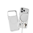 __vg|Beyaz|6|6925700949500-07|Apple iPhone 17 Pro Max Kılıf MagSafe Şarj Özellikli 3D Baskılı Tasarım Mutural The Cat Serisi Kapak