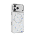 __vg|Beyaz|4|6925700949975-05|Apple iPhone 17 Pro Max Kılıf MagSafe Şarj Özellikli Çiçek Tasarımlı Mutural Flower Serisi Kapak