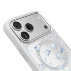 __vg|Beyaz|6|6925700949975-07|Apple iPhone 17 Pro Max Kılıf MagSafe Şarj Özellikli Çiçek Tasarımlı Mutural Flower Serisi Kapak
