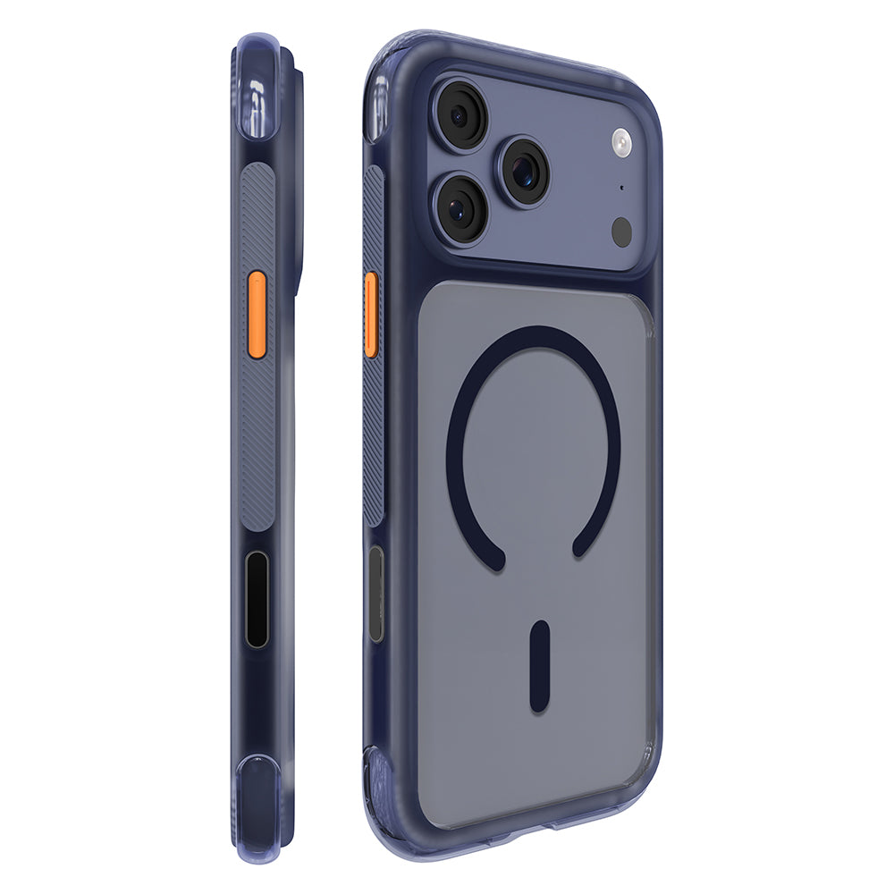 __vg|Lacivert|0|6925700950056-01|Apple iPhone 17 Pro Max Kılıf MagSafe Şarj Özellikli Airbag Tasarımlı Mutural Air Shield Serisi Kapak