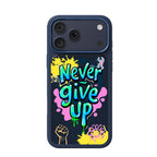 __vg|Lacivert|0|6925700950162-01|Apple iPhone 17 Pro Max Kılıf MagSafe Şarj Özellikli 3D Baskılı Tasarım Mutural Graffiti Serisi Kapak