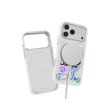 __vg|Beyaz|2|6925700950186-03|Apple iPhone 17 Pro Max Kılıf MagSafe Şarj Özellikli 3D Baskılı Tasarım Mutural Graffiti Serisi Kapak