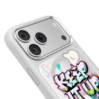 __vg|Beyaz|7|6925700950186-08|Apple iPhone 17 Pro Max Kılıf MagSafe Şarj Özellikli 3D Baskılı Tasarım Mutural Graffiti Serisi Kapak