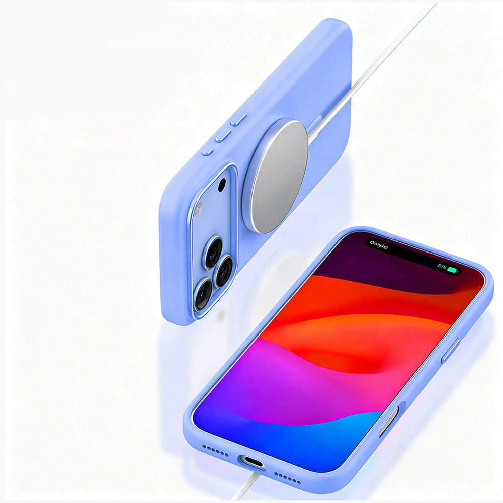__vg|Açık Mavi|5|6925700950933-06|Apple iPhone 17 Pro Max Kılıf MagSafe Şarj Özellikli Mutural Pure Serisi Kapak