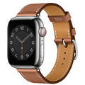 __vg|Kahverengi|0|6936686401999-01|Apple Watch 40mm Wiwu Attleage Watchband Hakiki Deri Kordon