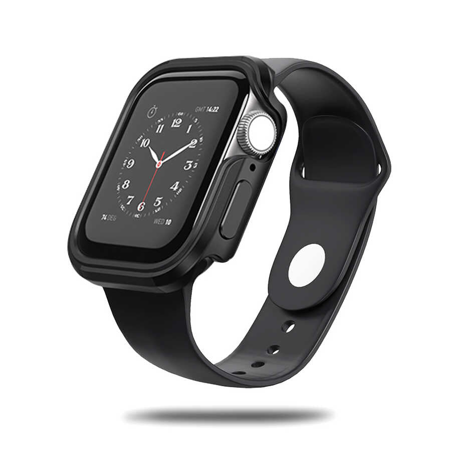 __vg|Siyah|0|6936686402668-01|Apple Watch 7 41mm Wiwu Defense Watch Kapak