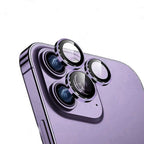 __vg|Derin Mor|0|6936686407267-01|Apple iPhone 14 Pro ​​​Max Wiwu Lens Guard Metal Kamera Lens Koruyucu