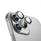 __vg|Gümüş|0|6936686407274-01|Apple iPhone 14 Pro ​​​Max Wiwu Lens Guard Metal Kamera Lens Koruyucu