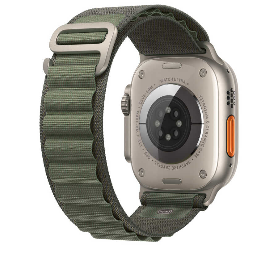 __vg|Koyu Yeşil|0|6936686408363-01|Apple Watch 38mm Kordon Wiwu WU-01 Hasır Örgü Strap Kayış