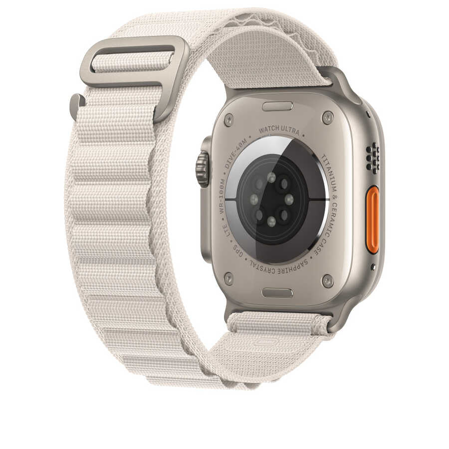 __vg|Krem|0|6936686408417-01|Apple Watch 7 45mm Kordon Wiwu WU-01 Hasır Örgü Strap Kayış