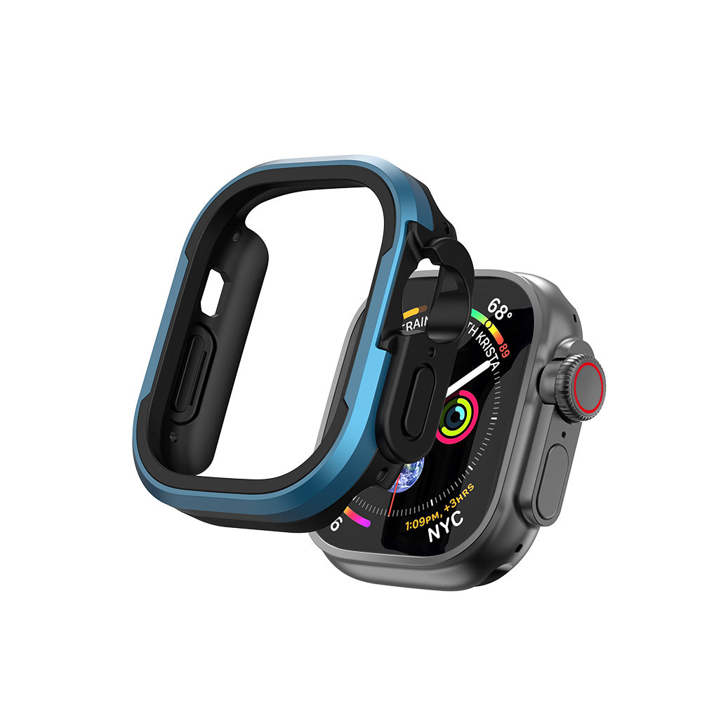__vg|Mavi|0|6936686410113-01|Apple Watch Ultra 49mm Wiwu JD-101 Defender Akıllı Saat Kasa Koruyucu