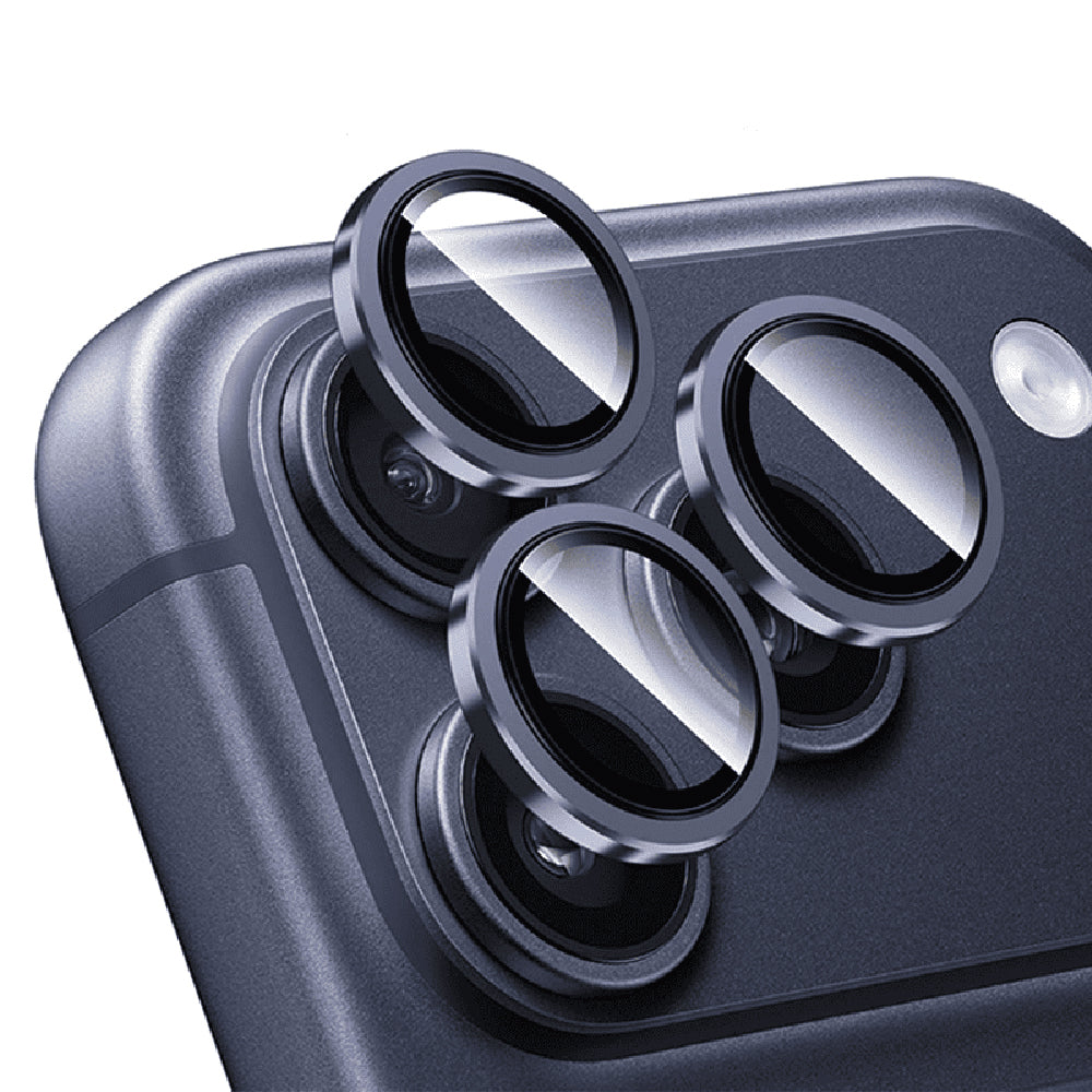 __vg|Lacivert|0|6936860721042-01|Apple iPhone 14 Pro Max Mohseven Safir Anti Reflective Kamera Lens Koruyucu