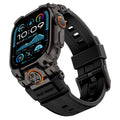 __vg|Siyah|0|6936860721578-01|Apple Watch Ultra 49mm Mohseven iWatch Armor Silikon Kordon