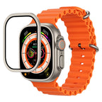 __vg|Titanyum|0|6936860721646-01|Apple Watch Ultra 49mm Mohseven iWatch Serisi Safir Akıllı Saat Temperli Cam Ekran Koruyucu