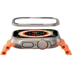 __vg|Titanyum|1|6936860721646-02|Apple Watch Ultra 49mm Mohseven iWatch Serisi Safir Akıllı Saat Temperli Cam Ekran Koruyucu
