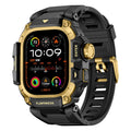 __vg|Gold|0|6936860721660-01|Apple Watch Ultra 49mm Mohseven iWatch Punk Fortress Serisi Kasa Koruyuculu Silikon Kordon