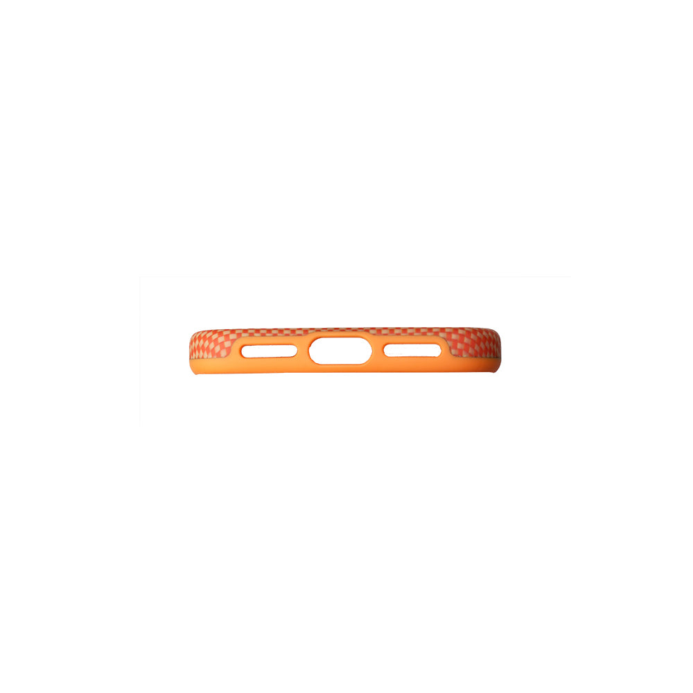 __vg|Turuncu-Gold|4|6936860721714-05|Apple iPhone 17 Pro Max Kılıf MagSafe Şarj Özellikli Mohseven 1500D Aramid Fiber Kapak
