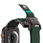 __vg|Siyah-Yeşil|2|6936860721769-03|Apple Watch 42mm Mohseven iWatch Mecha Sport Hasır Kordon