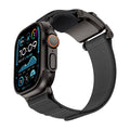 __vg|Siyah-Gri|0|6936860721776-01|Apple Watch 7 45mm Mohseven iWatch Mecha Sport Hasır Kordon