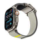 __vg|Titanyum-Bej|0|6936860721790-01|Apple Watch 7 45mm Mohseven iWatch Mecha Sport Hasır Kordon
