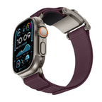 __vg|Titanyum-Mor|0|6936860721806-01|Apple Watch 44mm Mohseven iWatch Mecha Sport Hasır Kordon