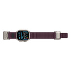 __vg|Titanyum-Mor|1|6936860721806-02|Apple Watch 7 45mm Mohseven iWatch Mecha Sport Hasır Kordon