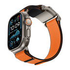 __vg|Titanyum-Turuncu|0|6936860721813-01|Apple Watch 44mm Mohseven iWatch Mecha Sport Hasır Kordon