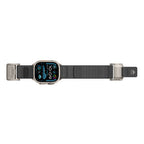 __vg|Titanyum-Gri|1|6936860721837-02|Apple Watch 44mm Mohseven iWatch Mecha Sport Hasır Kordon