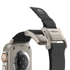 __vg|Titanyum-Gri|2|6936860721837-03|Apple Watch 42mm Mohseven iWatch Mecha Sport Hasır Kordon
