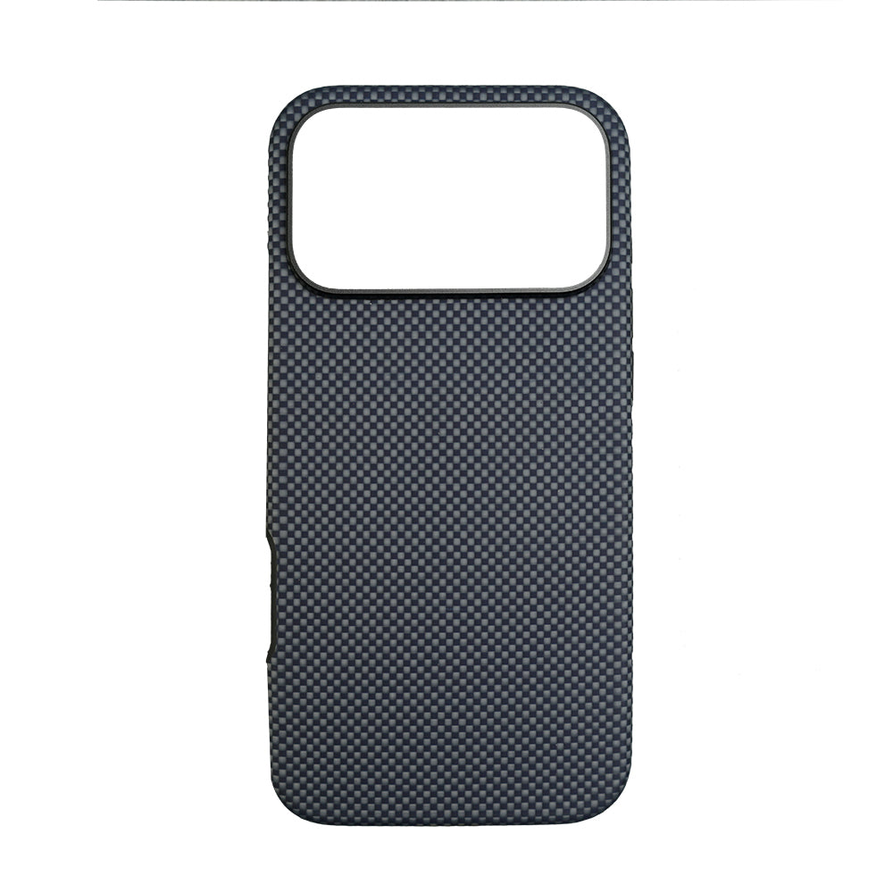 __vg|Mavi|0|6936860722216-01|Apple iPhone 17 Pro Max Kılıf MagSafe Şarj Özellikli Mohseven 1500D Aramid Fiber Kapak