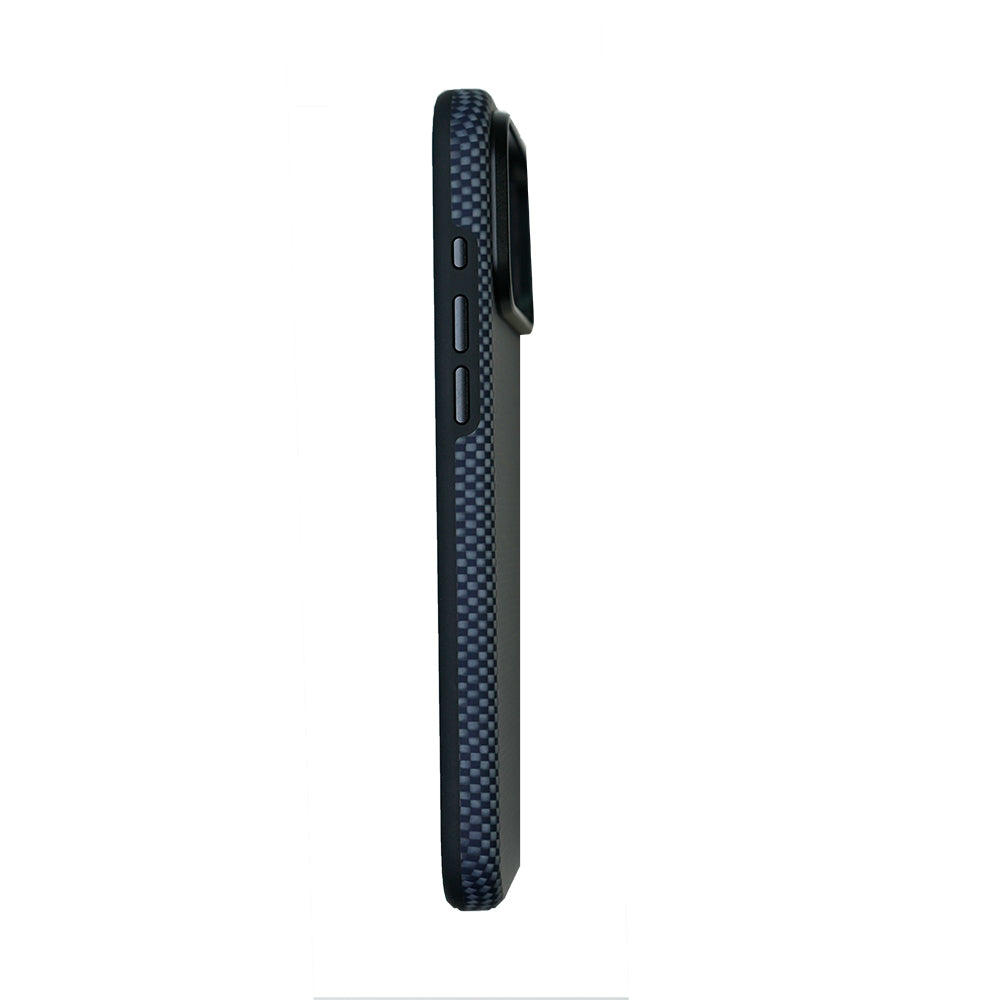 __vg|Mavi|2|6936860722216-03|Apple iPhone 17 Pro Max Kılıf MagSafe Şarj Özellikli Mohseven 1500D Aramid Fiber Kapak