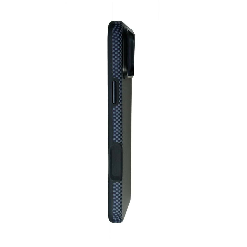 __vg|Mavi|3|6936860722216-04|Apple iPhone 17 Pro Max Kılıf MagSafe Şarj Özellikli Mohseven 1500D Aramid Fiber Kapak