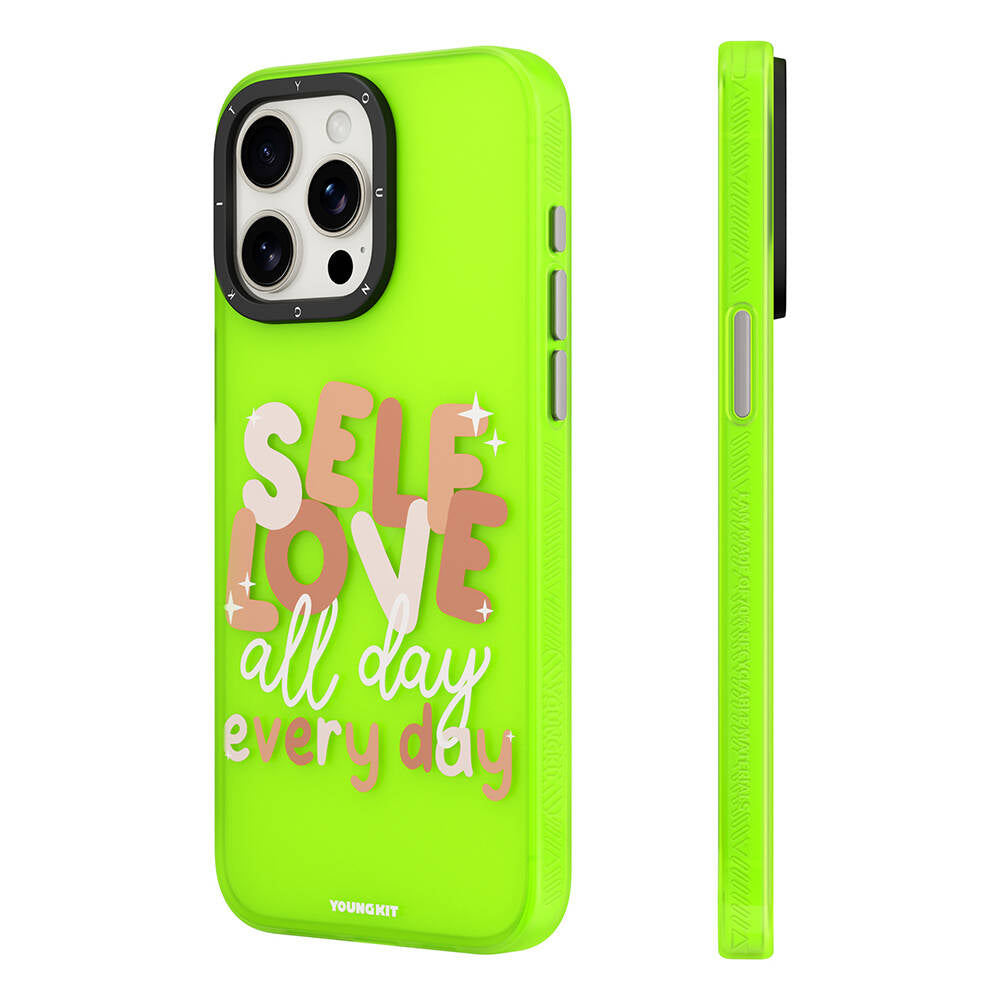 __vg|Yeşil|0|6942288401633-01|Apple iPhone 12 Kılıf Bethany Green Tasarımlı Youngkit Sweet Language Kapak