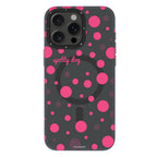 __vg|Gri|0|6942288405228-01|Apple iPhone 13 Pro Kılıf MagSafe Şarj Özellikli Polka Dot Desenli Youngkit Spots Serisi Kapak