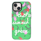 __vg|Yeşil|0|6942288405877-01|Apple iPhone 15 Kılıf MagSafe Şarj Özellikli Yaz Meyvesi Desenli Youngkit Fruity Flavour Serisi Kapak