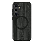 __vg|Siyah|0|6942288406102-01|Galaxy S24 Kılıf MagSafe Şarj Özellikli Sararmaya Dayanıklı Youngkit Wood Forest Serisi Kapak