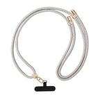 __vg|Gri|0|6942288413087-01|Youngkit YQ002 Yansıtıcı Şerit Desenli Cep Telefonu Boyun Askı İpi