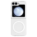 __vg|Şeffaf|0|6942288415753-01|Galaxy Z Flip 6 Kılıf MagSafe Şarj Özellikli Şeffaf Youngkit Crystal Shield Serisi Kapak