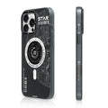 __vg|Füme|0|6942288419232-01|Apple iPhone 16 Pro Kılıf MagSafe Şarj Özellikli Airbagli Hologram Tasarımlı Youngkit Interstellar Serisi Kapak