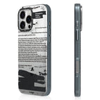 __vg|Gri|0|6942288419362-01|Apple iPhone 16 Pro Max Kılıf MagSafe Şarj Özellikli Youngkit Literary Serisi Shakespeare Kapak