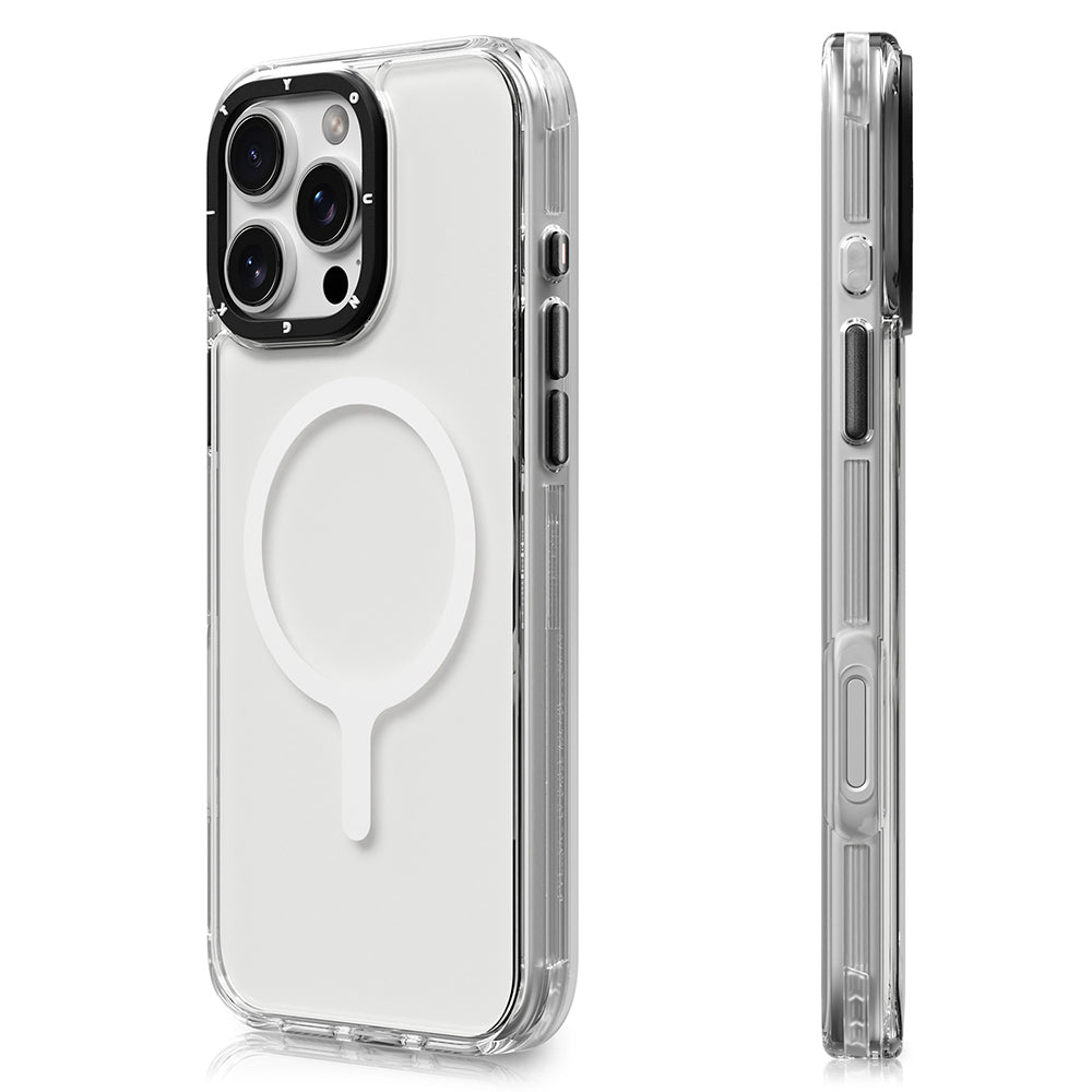 __vg|Şeffaf|0|6942288420801-01|Apple iPhone 16 Pro Kılıf MagSafe Şarj Özellikli YoungKit Crystal Color Serisi Kapak