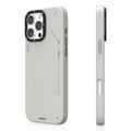 __vg|Gri|0|6942288421372-01|Apple iPhone 15 Pro Max Kılıf MagSafe Şarj Özellikli Basit Mat Deri Desenli Youngkit Tech Fashion Serisi Kapak